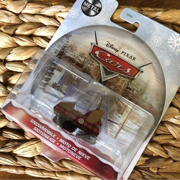 Disney Other - Disney Pixar: Cars: Holiday Metal cast Snowmobile